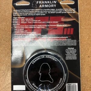 FRANKLIN ARMORY BINARY TRIGGER CZ-C1 SCORPION