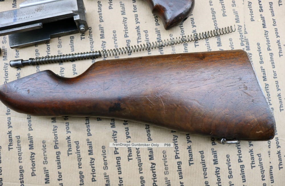 Thompson M1A1 SMG Parts Kit M1 Original Barrel - Image 9