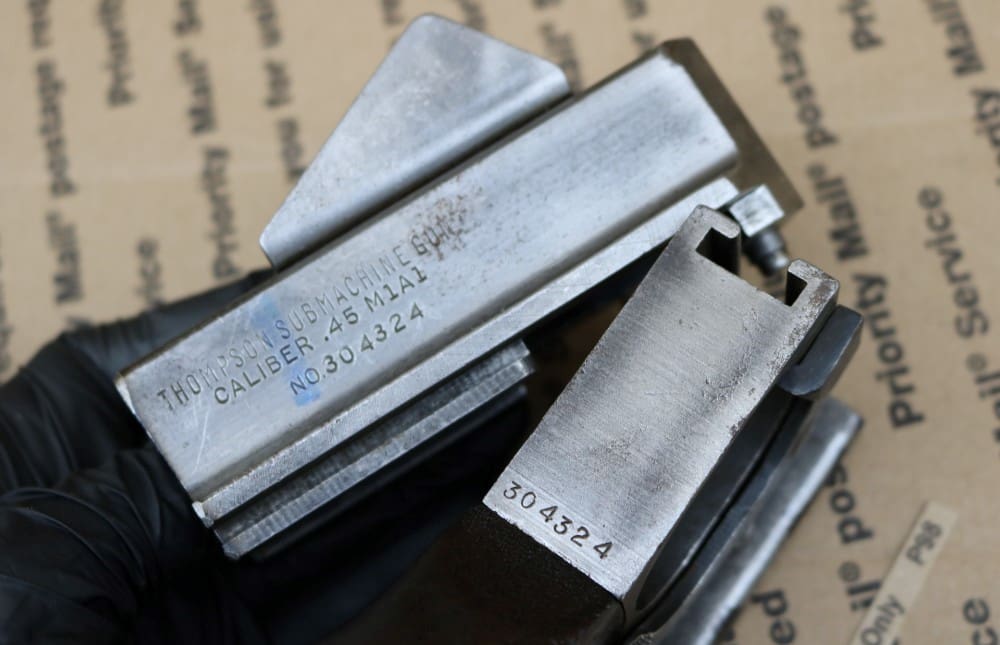 Thompson M1A1 SMG Parts Kit M1 Original Barrel - Image 8