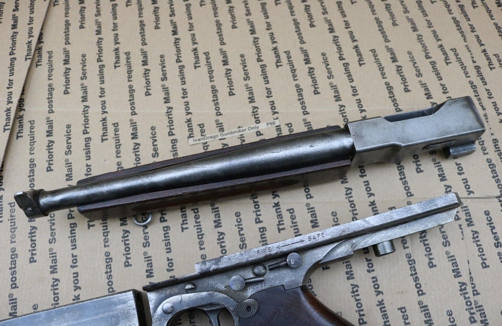 Thompson M1A1 SMG Parts Kit M1 Original Barrel - Image 10