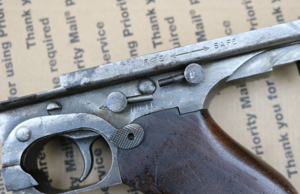 Thompson M1A1 SMG Parts Kit with Original M1 Barrel and Receiver Stubs