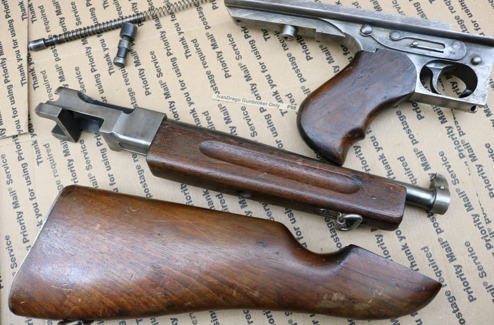 Thompson M1A1 SMG Parts Kit M1 Original Barrel - Image 13